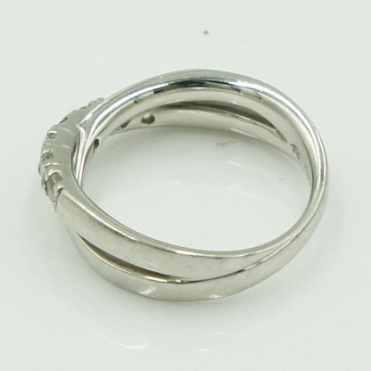 ヨンドシー(4℃)Pt950ファッションリング　リングサイズ6号　重量5.03ｇ　レディース（中古）