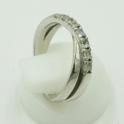 ヨンドシー(4℃)Pt950ファッションリング　リングサイズ6号　重量5.03ｇ　レディース（中古）