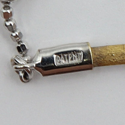 750オメガネックレス　イエロー・ホワイト　リバーシブル　ネックレス長さ39cm　重量8.64ｇ　レディース（中古）