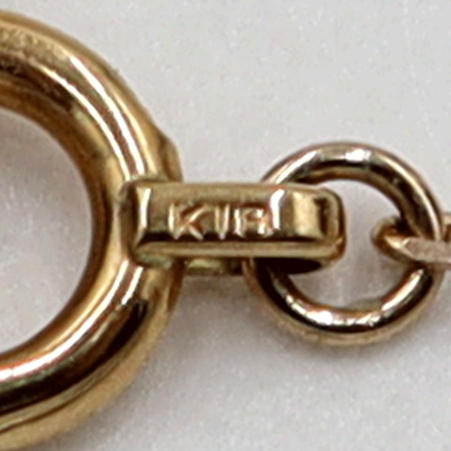 ミキモト(MIKIMOTO)K18PGダイヤペンダントネックレス　D0.53ct　ネック長さ42cm　重量4.16ｇ(石の重量含む)（中古）