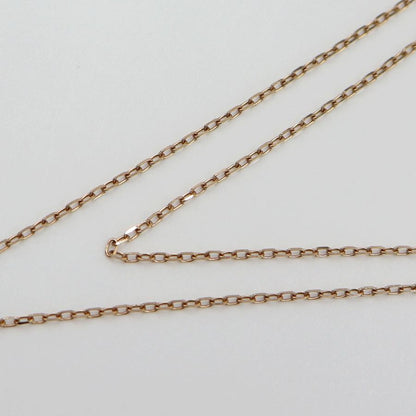 ミキモト(MIKIMOTO)K18PGダイヤペンダントネックレス　D0.53ct　ネック長さ42cm　重量4.16ｇ(石の重量含む)（中古）