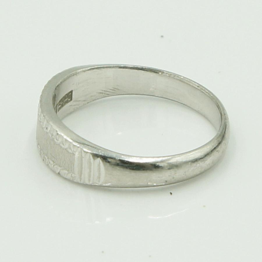 Pt900ファッションリング　リングサイズ16号　重量6.29ｇ　レディース（中古）