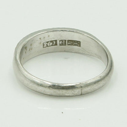 Pt900ファッションリング　リングサイズ16号　重量6.29ｇ　レディース（中古）