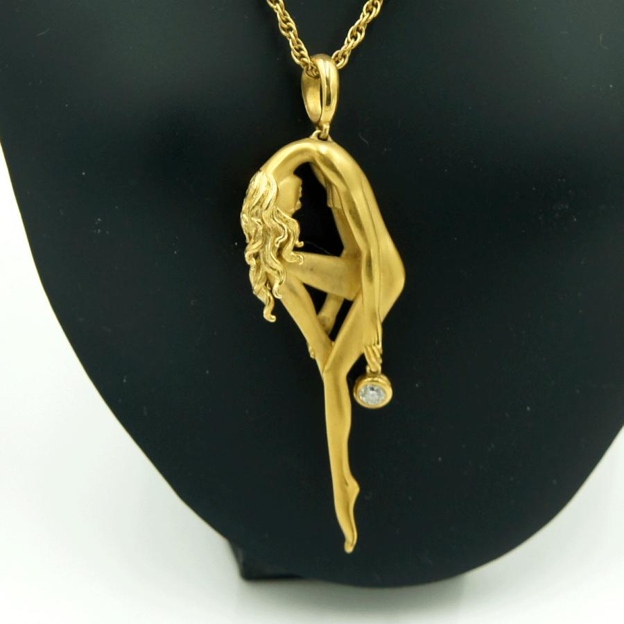 カレライカレラ（Carrera y Carrera）カレライカレラ750ネックレス「女神」　ネックレスサイズ 約44cm レディース（中古）