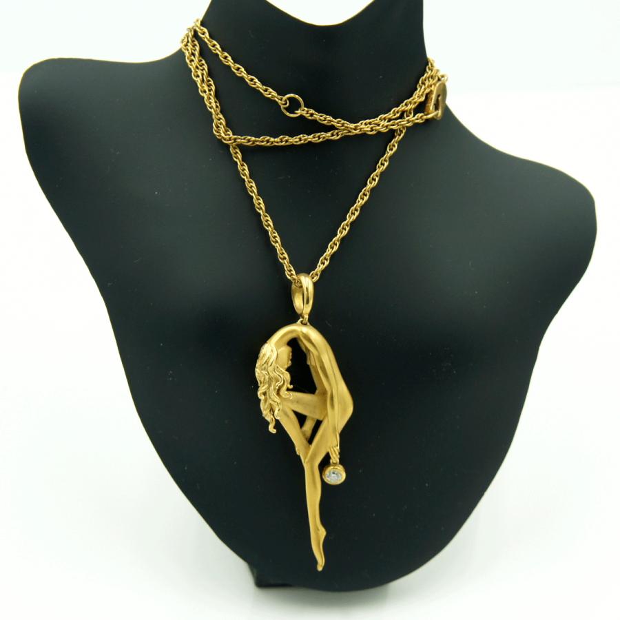 カレライカレラ（Carrera y Carrera）カレライカレラ750ネックレス「女神」　ネックレスサイズ 約44cm レディース（中古）