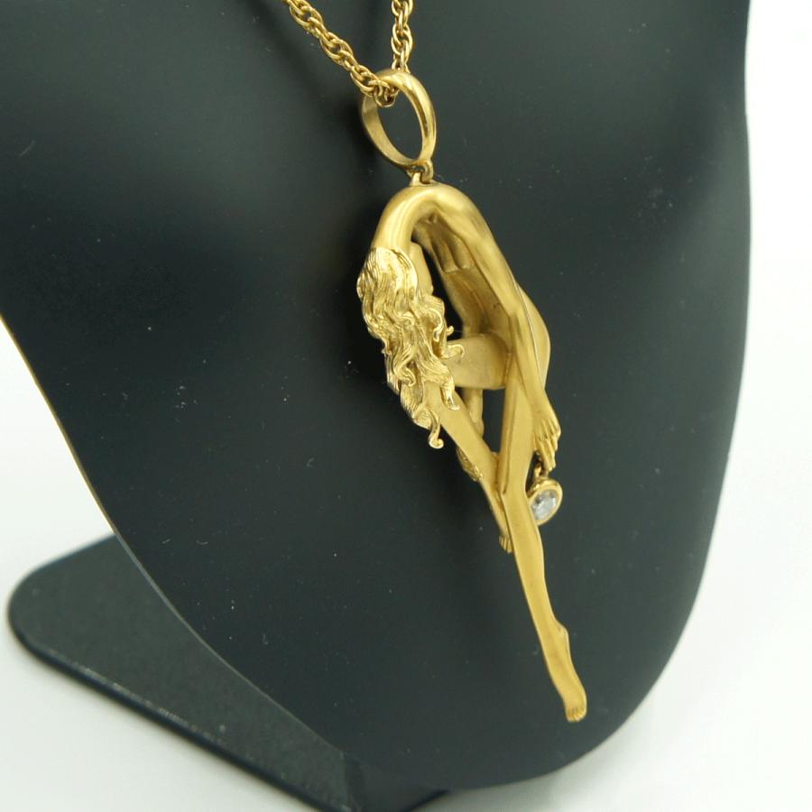 カレライカレラ（Carrera y Carrera）カレライカレラ750ネックレス「女神」　ネックレスサイズ 約44cm レディース（中古）