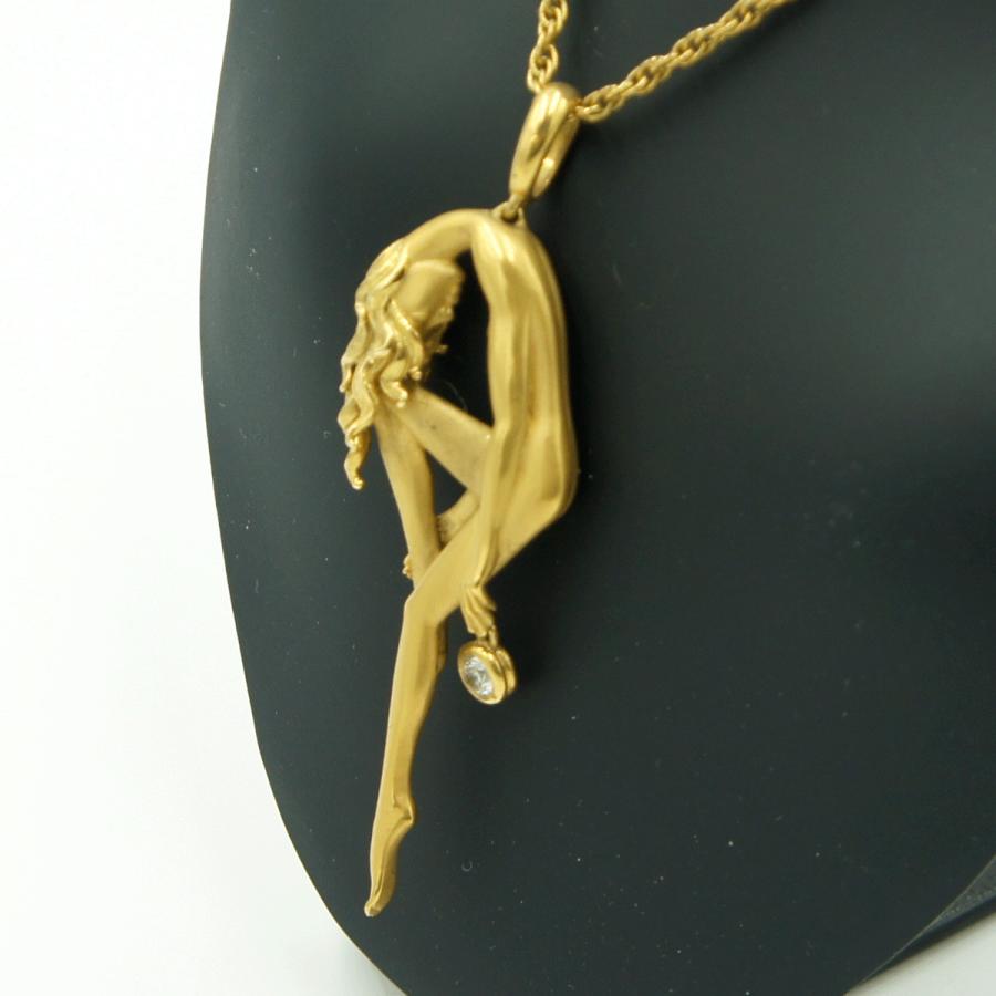 カレライカレラ（Carrera y Carrera）カレライカレラ750ネックレス「女神」　ネックレスサイズ 約44cm レディース（中古）