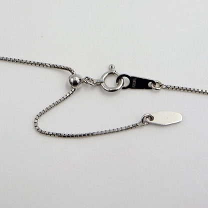 K18WGガーネットペンダントネックレス　ネックレス長さ44cm　重量5.23ｇ(石の重量含む) 　レディース(中古)