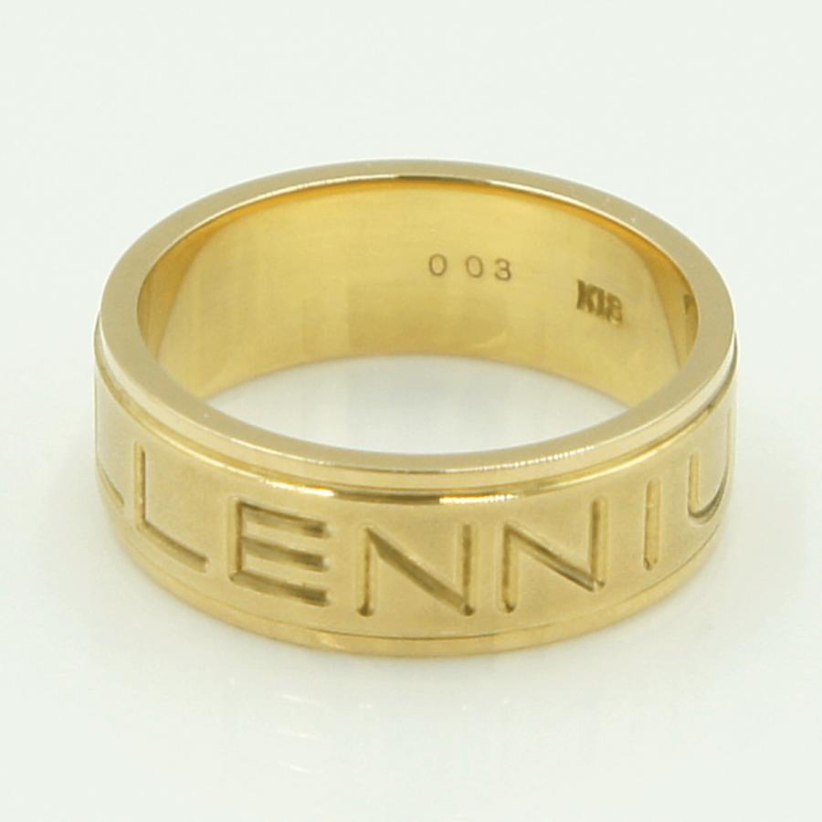 K18ダイヤモンドリング　D0.03ct　リングサイズ9号　重量5.87ｇ(石の重量含む)（中古）