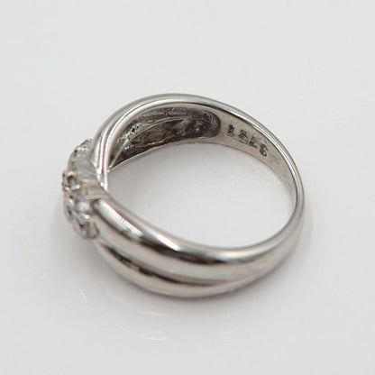 Pt900ダイヤモンドリング　D0.30ct　サイズ8号　重量5.27ｇ(石の重量含む)　レディース(中古)