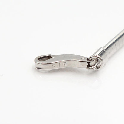 K18オメガネックレス　リバーシブル　ネックレス長さ40cm　重量13.37ｇ　レディース（中古）