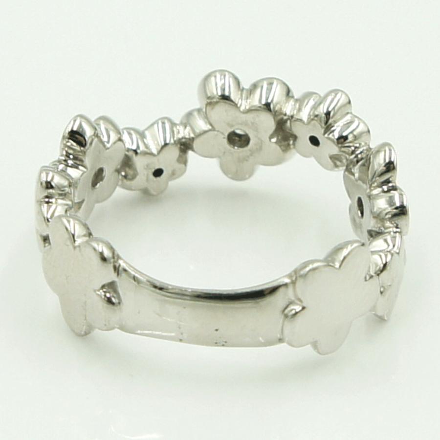 K18WGダイヤモンドリング　D0.60ct　リングサイズ12号　重量5.83ｇ(石の重量含む)（中古）