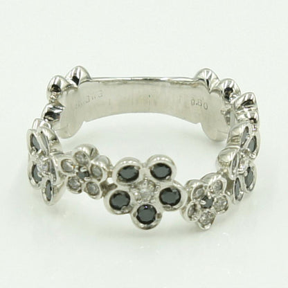 K18WGダイヤモンドリング　D0.60ct　リングサイズ12号　重量5.83ｇ(石の重量含む)（中古）