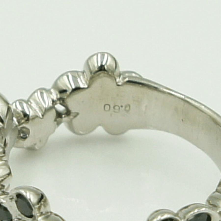 K18WGダイヤモンドリング　D0.60ct　リングサイズ12号　重量5.83ｇ(石の重量含む)（中古）