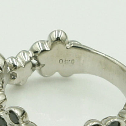 K18WGダイヤモンドリング　D0.60ct　リングサイズ12号　重量5.83ｇ(石の重量含む)（中古）