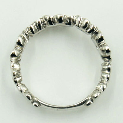 K18WGダイヤモンドリング　D0.60ct　リングサイズ12号　重量5.83ｇ(石の重量含む)（中古）