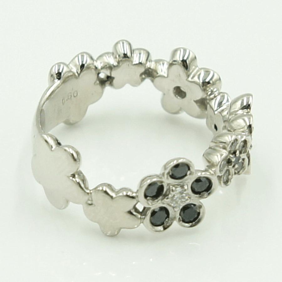 K18WGダイヤモンドリング　D0.60ct　リングサイズ12号　重量5.83ｇ(石の重量含む)（中古）