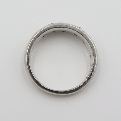 Pt900ダイヤモンドリング　D0.15ct　サイズ11号　重量7.88ｇ(石の重量含む)　レディース(中古)