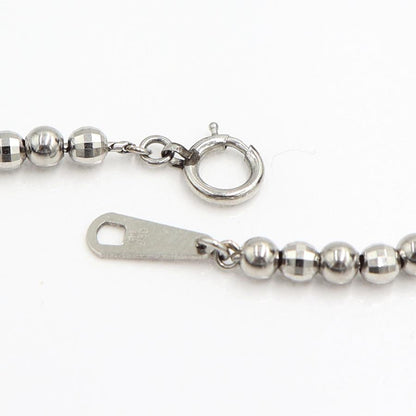 Pt850デザインネックレス　長さ40cm　重量14.13ｇ　レディース（中古）