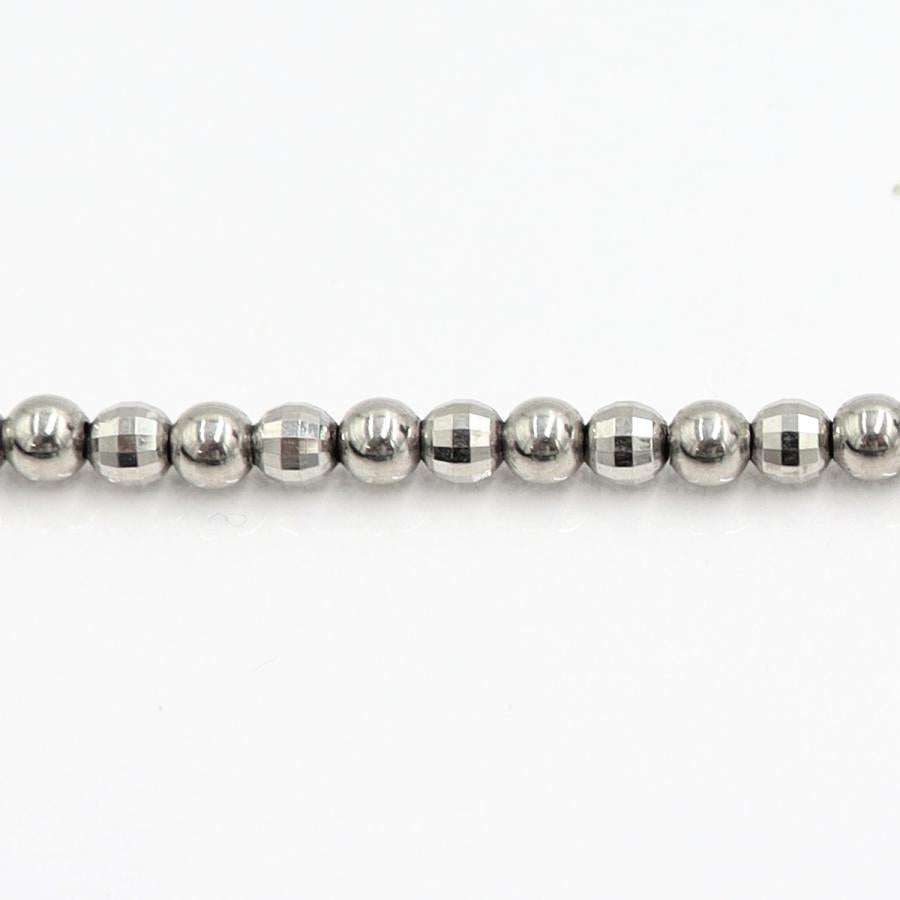 Pt850デザインネックレス　長さ40cm　重量14.13ｇ　レディース（中古）