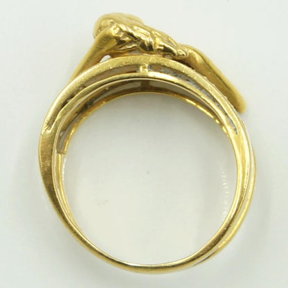 カレライカレラ（Carrera y Carrera）カレライカレラ750ダイヤモンドリング　リングサイズ15号　レディース（中古）