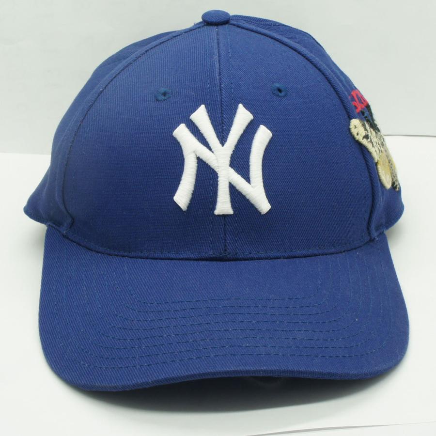 グッチ（GUCCI）ニューヨーク ヤンキース ベースボールキャップ　バタフライパッチ　538565（中古）