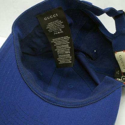 グッチ（GUCCI）ニューヨーク ヤンキース ベースボールキャップ　バタフライパッチ　538565（中古）