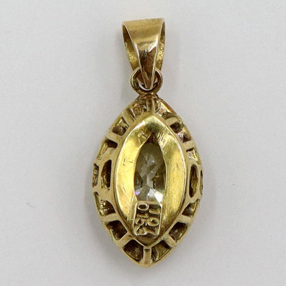 K18ダイヤモンドペンダントトップ　D1.07ct　重量2.75ｇ(石の重量含む)（中古