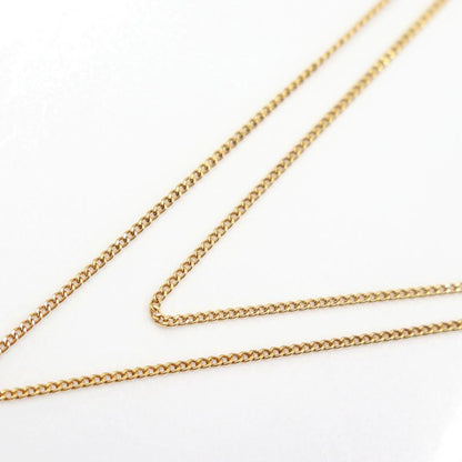 K18ダイヤペンダントネックレス　D0.30ct　ネック長さ約40cm　重量3.42ｇ(石の重量含む)(中古)