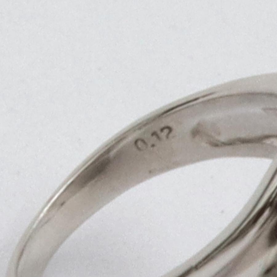 Pt900南洋球リング　P13.5mm　リングサイズ11号　重量20.50ｇ(石の重量を含む) (中古)