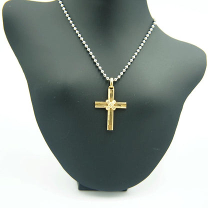 K18クロスペンダントトップ　重量2.22ｇ　レディース（中古）