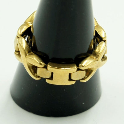 K18サファイアダイヤモンドリング　S1.48ct　D0.20ct　リングサイズ13号　重量5.75ｇ(石の重量含む)　レディース（中古）