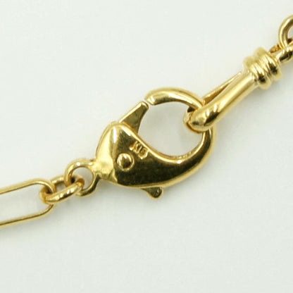 ミキモト(MIKIMOTO)K18パールブレスレット「天使の楽器」　腕回り長さ 約15.5cm　重量8.21ｇ(石の重量含む)　レディース（中古）