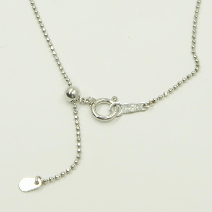 Pt900/850/K14WGオパールダイヤモンドネックレス OP1.038＆D0.229ct　鑑別書有り　重量7.3g　レディース（中古）