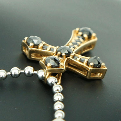 K18ブラックダイヤペンダントトップ　BD0.67ct　重量2.36ｇ(石の重量含む)　レディース（中古）