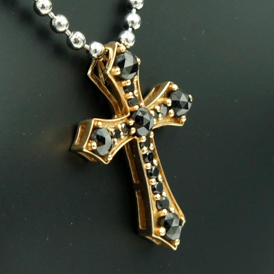 K18ブラックダイヤペンダントトップ　BD0.67ct　重量2.36ｇ(石の重量含む)　レディース（中古）