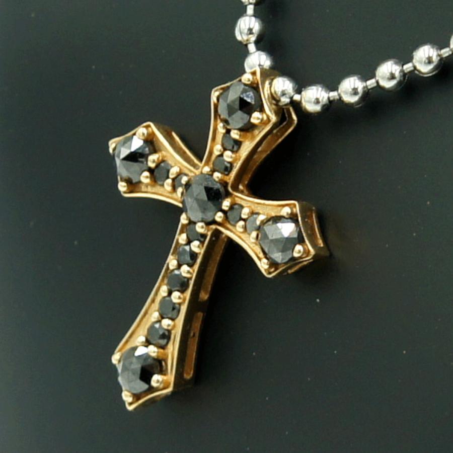 K18ブラックダイヤペンダントトップ　BD0.67ct　重量2.36ｇ(石の重量含む)　レディース（中古）