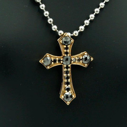 K18ブラックダイヤペンダントトップ　BD0.67ct　重量2.36ｇ(石の重量含む)　レディース（中古）