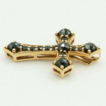 K18ブラックダイヤペンダントトップ　BD0.67ct　重量2.36ｇ(石の重量含む)　レディース（中古）