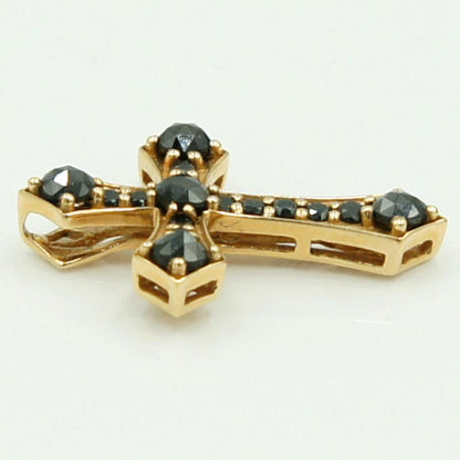 K18ブラックダイヤペンダントトップ　BD0.67ct　重量2.36ｇ(石の重量含む)　レディース（中古）