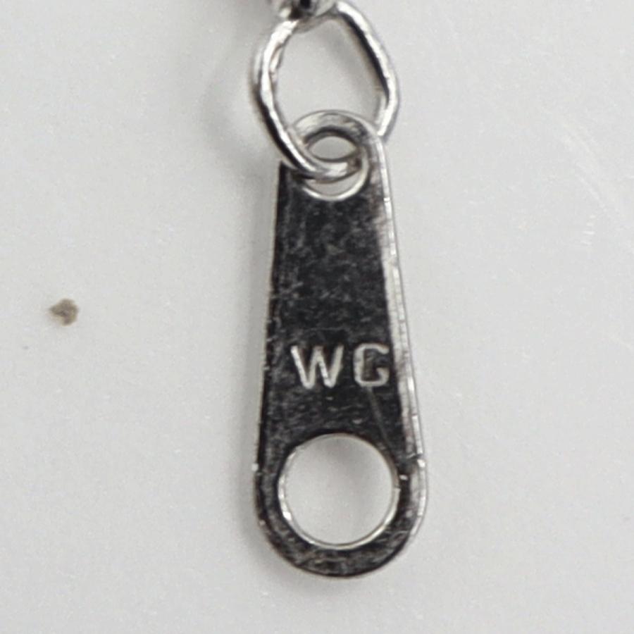 K18WGブルートパーズネックレス　BT6.26ct　ネックレス長さ39cm　重量3.79ｇ(石の重量含む) 　レディース(中古)