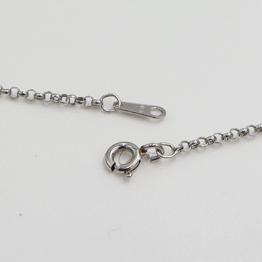 K18WGブルートパーズネックレス　BT6.26ct　ネックレス長さ39cm　重量3.79ｇ(石の重量含む) 　レディース(中古)