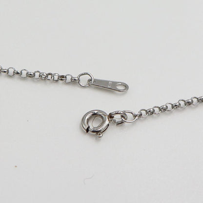 K18WGブルートパーズネックレス　BT6.26ct　ネックレス長さ39cm　重量3.79ｇ(石の重量含む) 　レディース(中古)