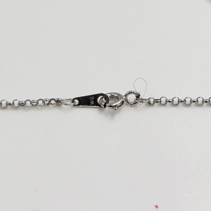 K18WGブルートパーズネックレス　BT6.26ct　ネックレス長さ39cm　重量3.79ｇ(石の重量含む) 　レディース(中古)