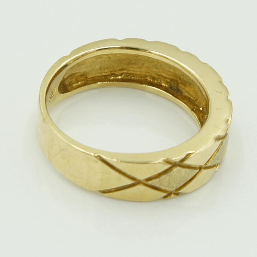 K18ファッションリング　リングサイズ12号　重量5.37ｇ　レディース（中古）