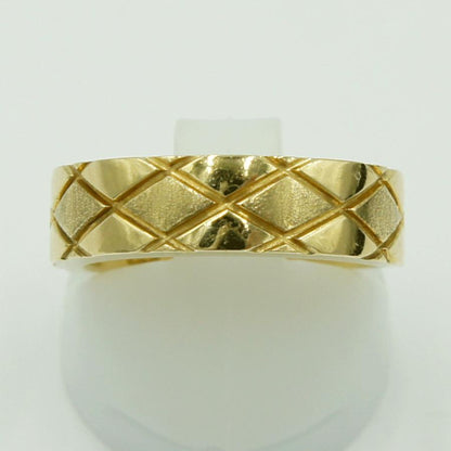 K18ファッションリング　リングサイズ12号　重量5.37ｇ　レディース（中古）