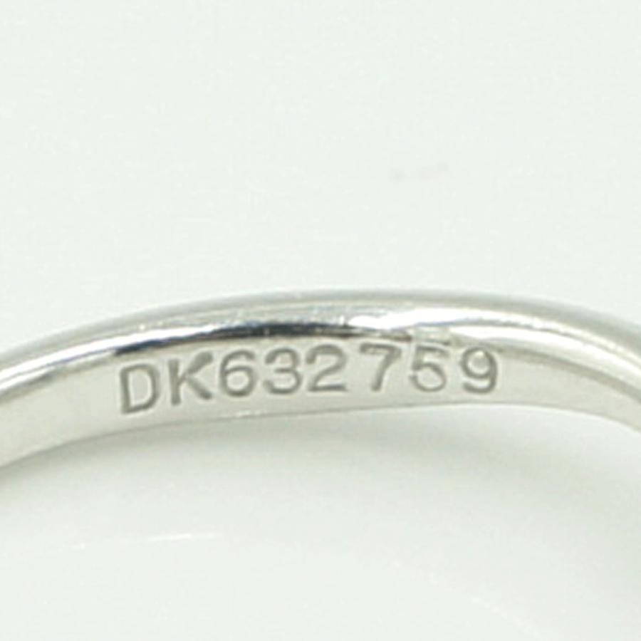 Pt1000ダイヤモンドリング　D0.228ct　P0.08ct　リングサイズ10号　重量3.71ｇ(石の重量含む)（中古）