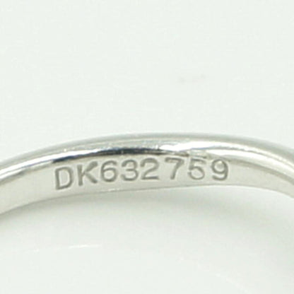 Pt1000ダイヤモンドリング　D0.228ct　P0.08ct　リングサイズ10号　重量3.71ｇ(石の重量含む)（中古）
