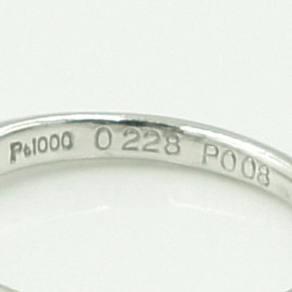 Pt1000ダイヤモンドリング　D0.228ct　P0.08ct　リングサイズ10号　重量3.71ｇ(石の重量含む)（中古）