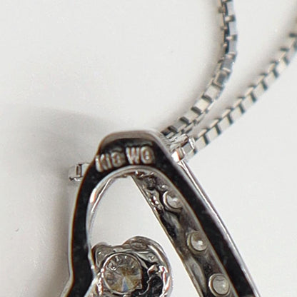 K18WGオパールペンダントネックレス　OP1.21ct　D0.15ct　ネックレス長さ44cm　重量3.76ｇ(石の重量含む)　レディース(中古)